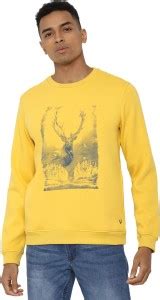 Allen Solly Full Sleeve Graphic Print Men Sweatshirt - Buy Allen Solly ...
