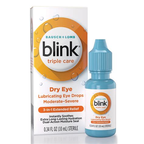 Snapklik.com : BLINK Triple Care Eye Drops For Dry Eyes, Lubricant Eye ...