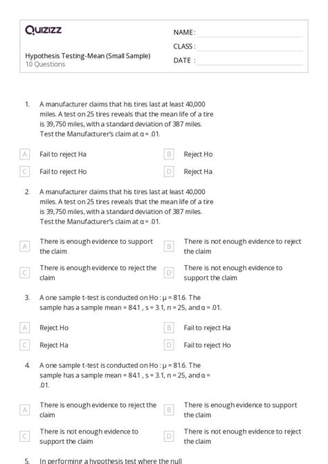 Image result for Sample Hypothesis Testing