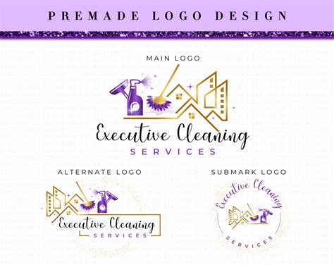 Cleaning Company Logo Template 的图像结果