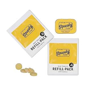Buy Squeaky Clean Hand Made Soaps Single Use Lemon Pack of 1 with 2 ...