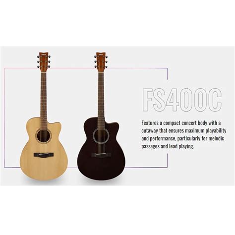 Yamaha FS400C Cutaway Acoustic Guitar