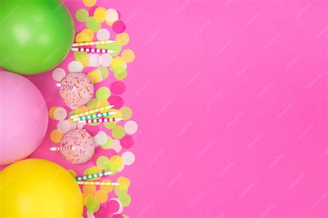 Birthday party composition | Premium Photo