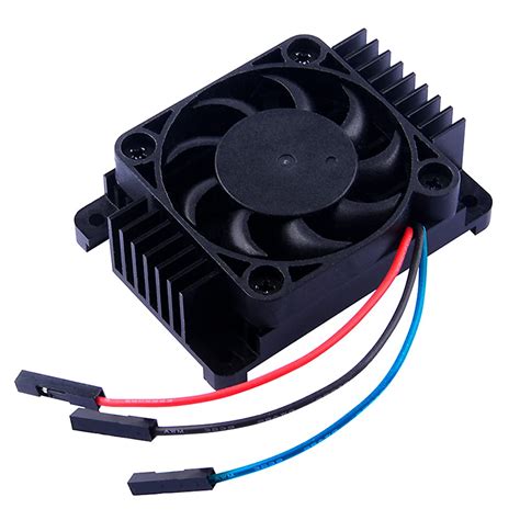 GeeekPi Aluminum Alloy Heatsink with PWM Fan for Raspberry Pi Compute ...