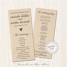 wedding program wedding ceremony order of events kraft wedding ceremony program bridal lineup order wedding program wedding ceremony order of events kraft wedding ceremony program bridal lineup order