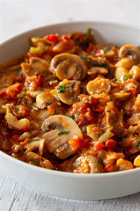 Champiñones a la Mexicana