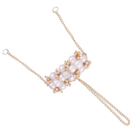 Buy ACCESSHER jewellery Stylish Chain links, Shamballa ball and Pearl ...