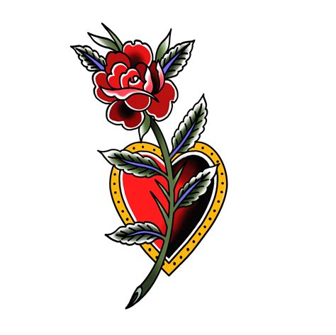 Traditional Rose Art