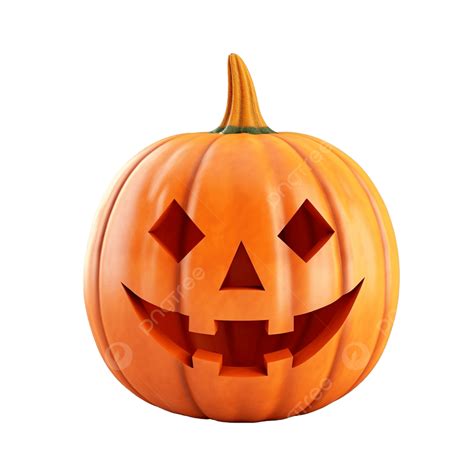 Halloween Pumpkin, Vibrant Orange Halloween Pumpkin With Scary Face ...