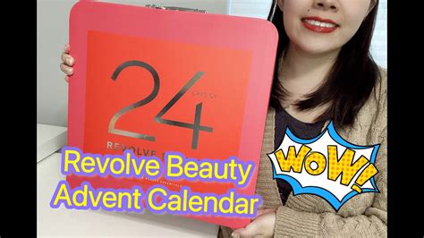 REVOLVE Beauty 24-Day Advent Calendar Unboxing! Good One? - YouTube