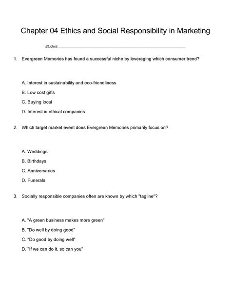Chapter 04 Ethics and Socia - Chapter 04 Ethics and Social ...