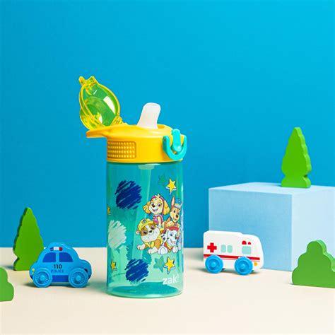 Plastic PAW Patrol Water Bottle with Spout Cover - 16 oz. - zak.com