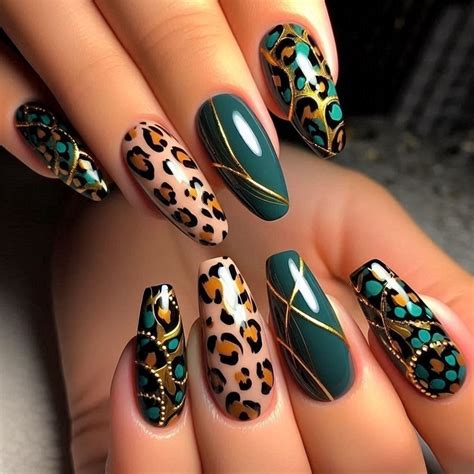 Pin by Chantal Wilsenach on Nail art designs in 2025 | Leopard nails ...