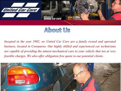 PPT - United Car Care PowerPoint Presentation, free download - ID:7132327