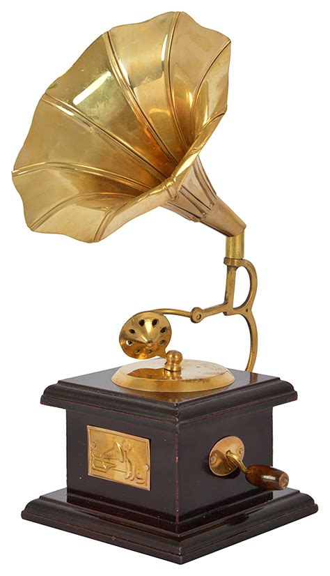 Artisanat Wood Antique Gramophone Showpiece (13 cm x 10 cm x 24 cm ...