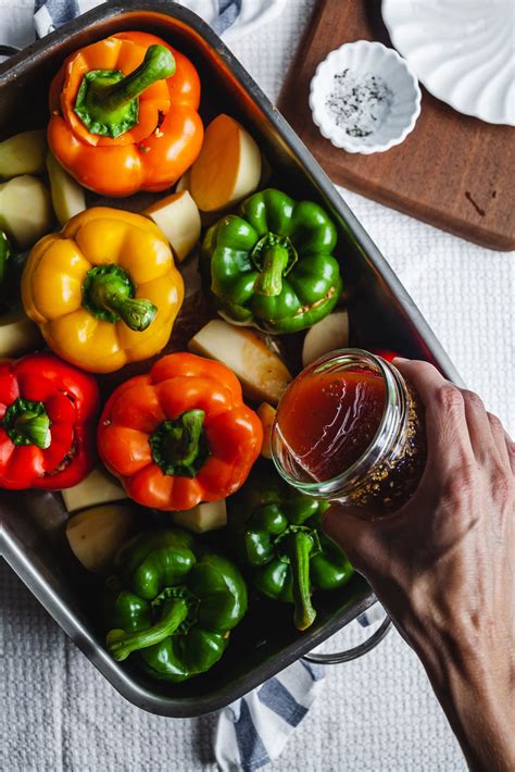 Greek Stuffed Peppers (Yemista) | Olive & Mango