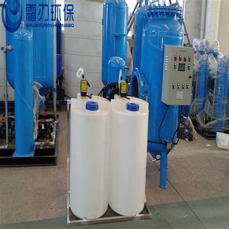 全自动加药装置 循环污水处理环保设备HSRJY-杭州霜刃环保设备有限公司