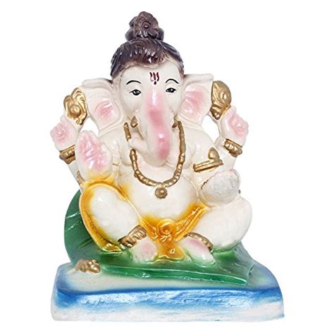 Buy Vishwakarma Handicraft & Murti Multicolor Ganesh Ji Online at Low ...
