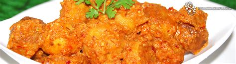 Dum aloo | Fried potato curry-How to make-step by step photos