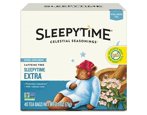 Sleepytime Extra Wellness Tea, 40 ct | Bedtime Tea Value Pack ...