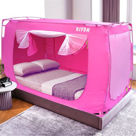 RIYDH Bed Tent Bed Canopy Tents for Kids and Adult - Portable Dream Tent Indoor Sleeping Tents ...