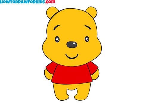 easy drawings winnie the pooh