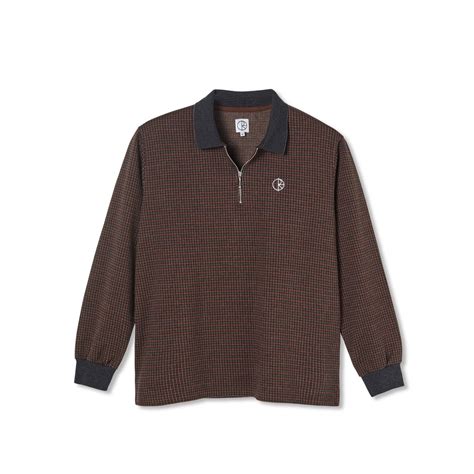 Polar Jacques Polo Long Sleeve Shirt 的图像结果