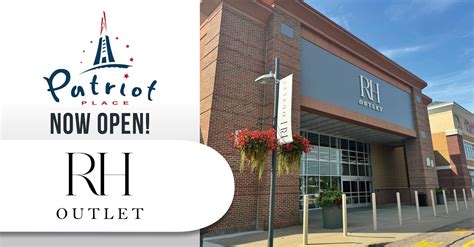 BLACKLINE Announces Grand Opening of RH Outlet at Patriot Place ...