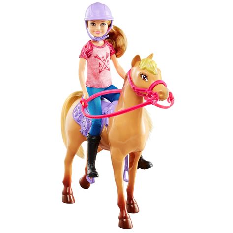 Barbie Camping Fun Stacie Doll & Horse Set with Themed Accessories ...