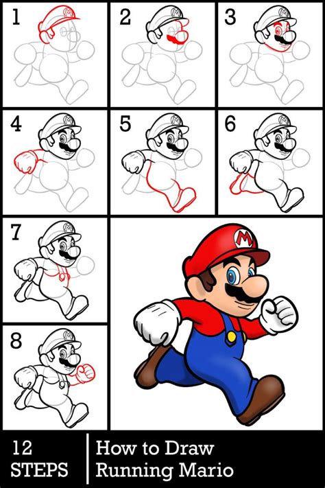 Image result for Mario Drawing Tutorial