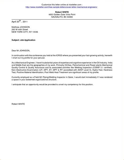 Cover Letter Examples PDF 的图像结果