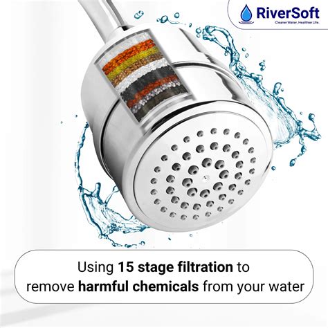 DIVA-01 Shower Filter for Hard Water With 15 Stage Filtration