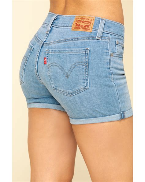 Women's High Rise Mid Length Shorts at Sharlene Burcham blog