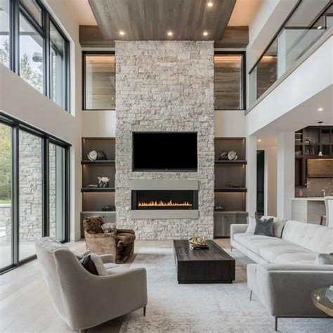 21 Modern and Classic Living Room Fireplace Ideas for Perfect Ambiance