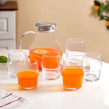 Jugs Online - Premium Glasss Jug & Glass Mug Sets | Nestasia