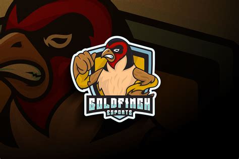 Goldfinch Esports - Mascot & Esport Logo Graphic by Bewalrus · Creative ...