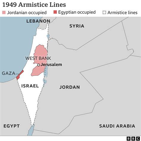 Israel's borders explained in maps - BBC News