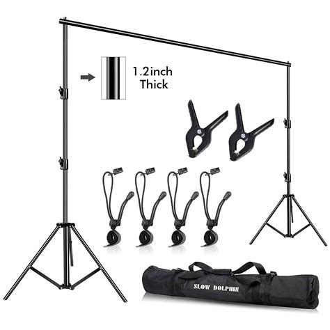 Buy SLOW DOLPHIN Photo Video Studio 10ft (W) x 9.2ft (H) Heavy Duty ...