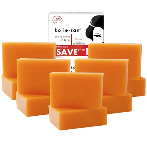 Buy KOJIE SAN FACE & BODY SOAP - 5 Pack of Kojie San Skin Lightening ...