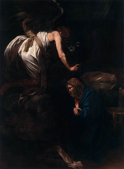 The Annunciation by CARAVAGGIO