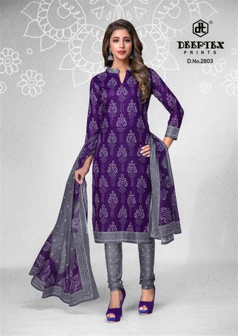 Deeptex Classic Chunaris 28 Bandhani Printed Dress Material