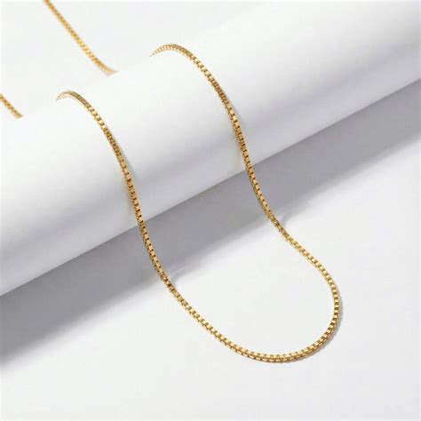 Minimal Textured Golden Chain – PALMONAS