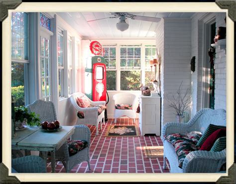 Faux-painted brick floor at Open Gates Farm Bed & Breakfast {www ...