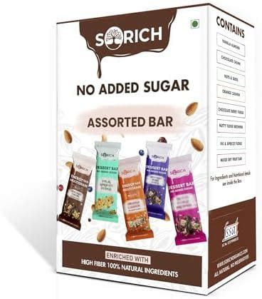 Sorich Organics Multigrain Energy Bar Assorted All-in-One | Pack of 8 x ...