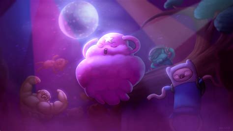 Adventure Time Lumpy Space Princess Wallpaper