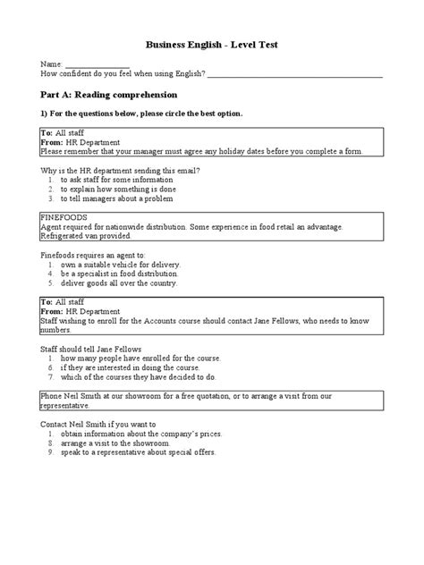 Image result for Re-Level Business Development Test Questions