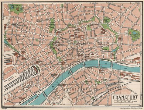 Frankfurt Germany Map