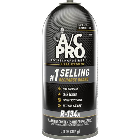 A/C Pro ACP-102 Ultra Synthetic A/C Recharge R-134a Car Refrigerant ...