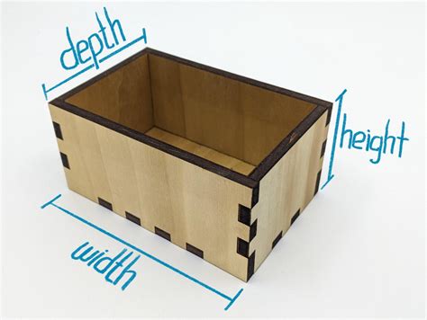 Laser Cut Boxes With Finger Joints, Understanding All the Settings : 6 ...