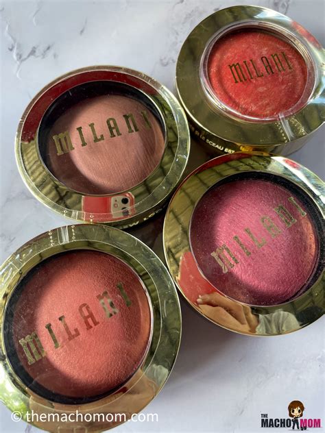 Milani Baked Blush Luminoso Swatches